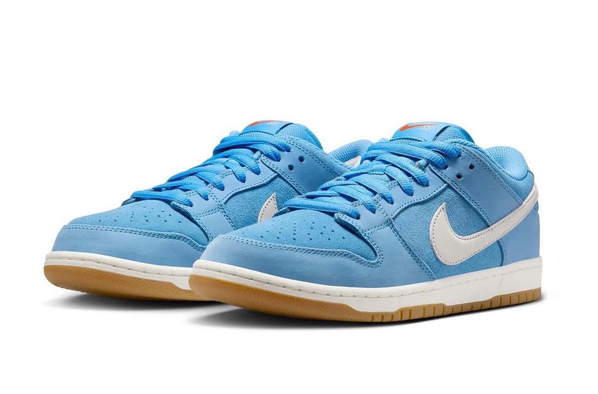 FJ1674-401 Nike SB Dunk Low Pro ISO University Blue (Men's)