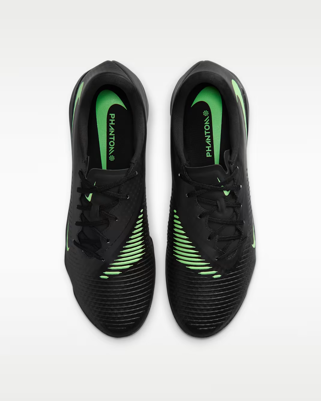 HQ2325-001 Nike Phantom 6 Low Academy "Black/Illusion Green" (Men's)
