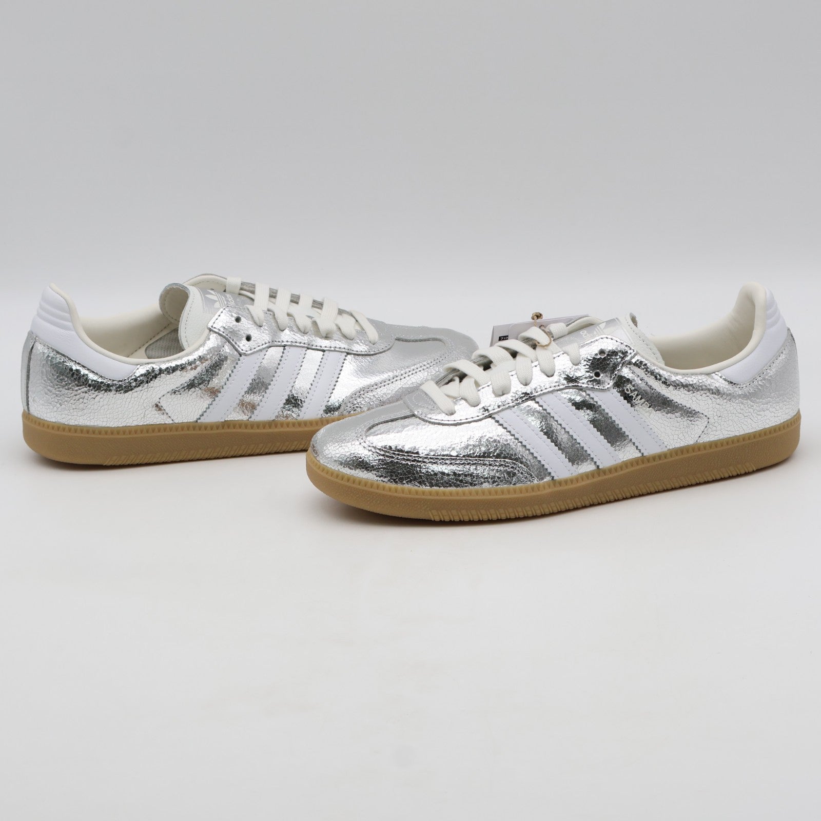 JR0035 adidas Originals Samba OG Metallic Silver (Women's)