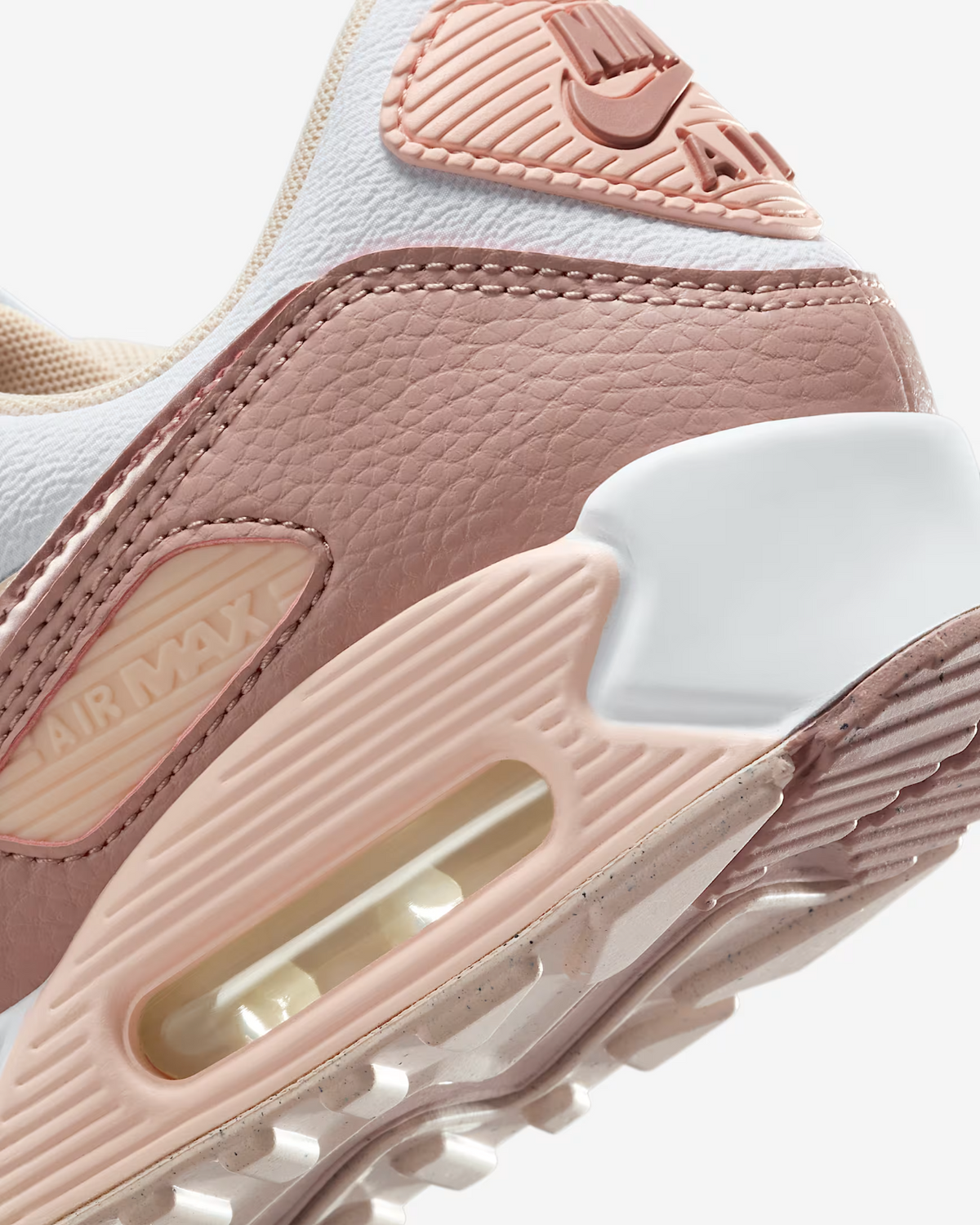 HQ1783-100 Nike  Air Max 90 Particle Pink Washed Coral Pearl White (Women's)