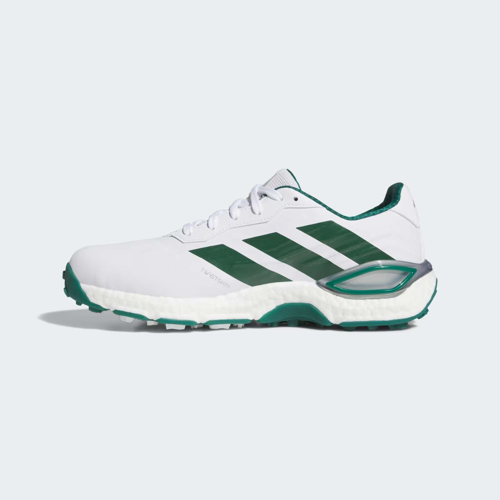 KK0657 adidas Codechaos 27 Spikeless Golf "Cloud White/Collegiate Green" (Men's)