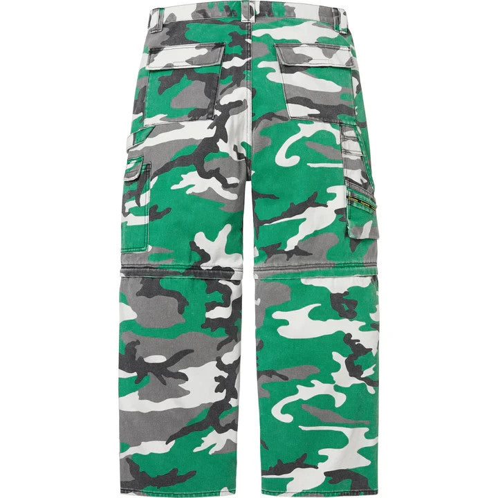 Supreme Zip-Off Utility Pant Green Camo