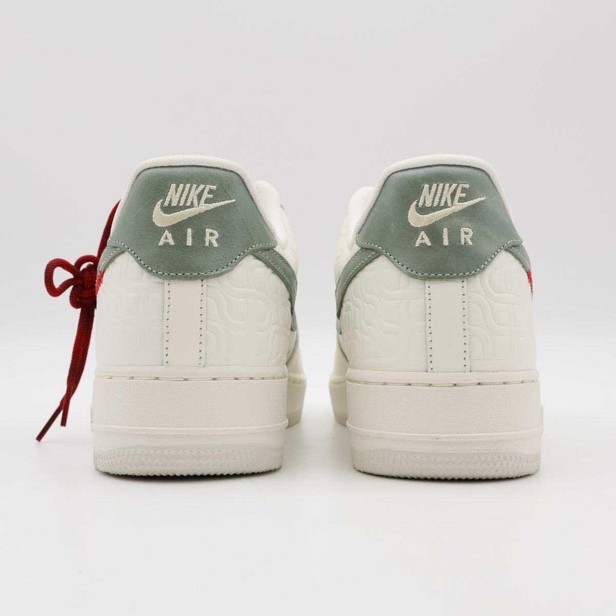 HV5979-130 Nike Air Force 1 Low '07 Sail Light Bone University Red (Men's)