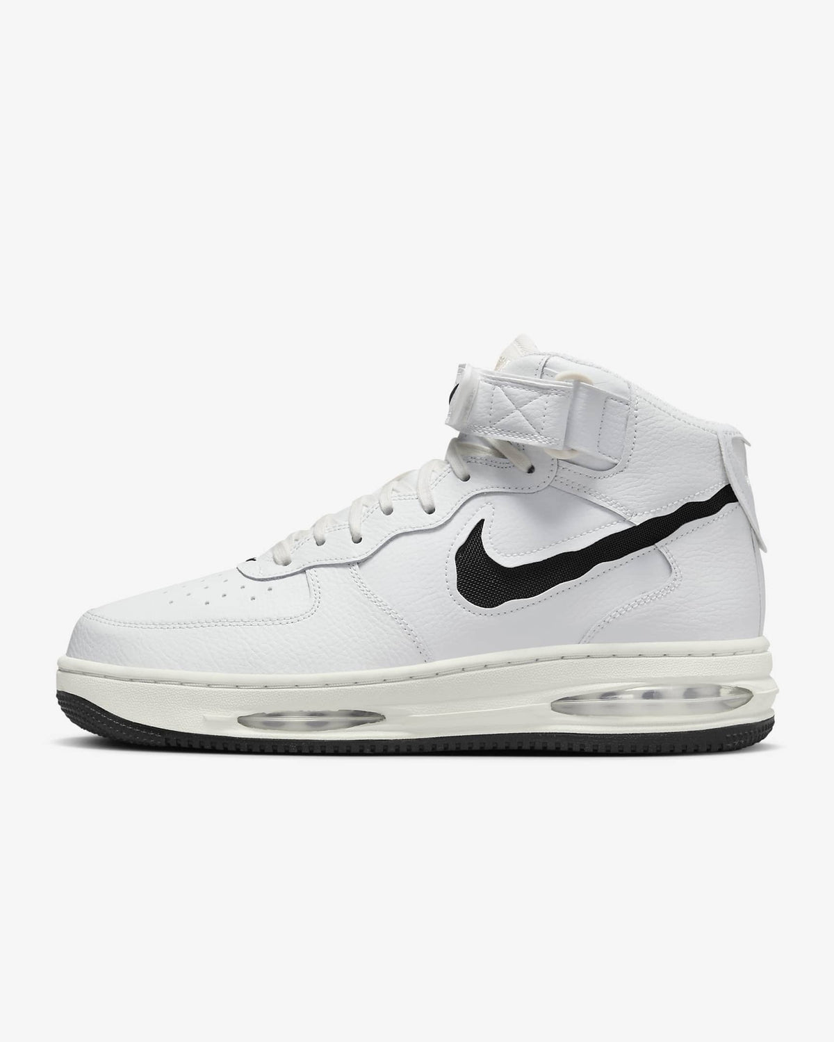 FB1374-101 Nike Air Force 1 Mid Evo Summit White Sail Black (Men's)