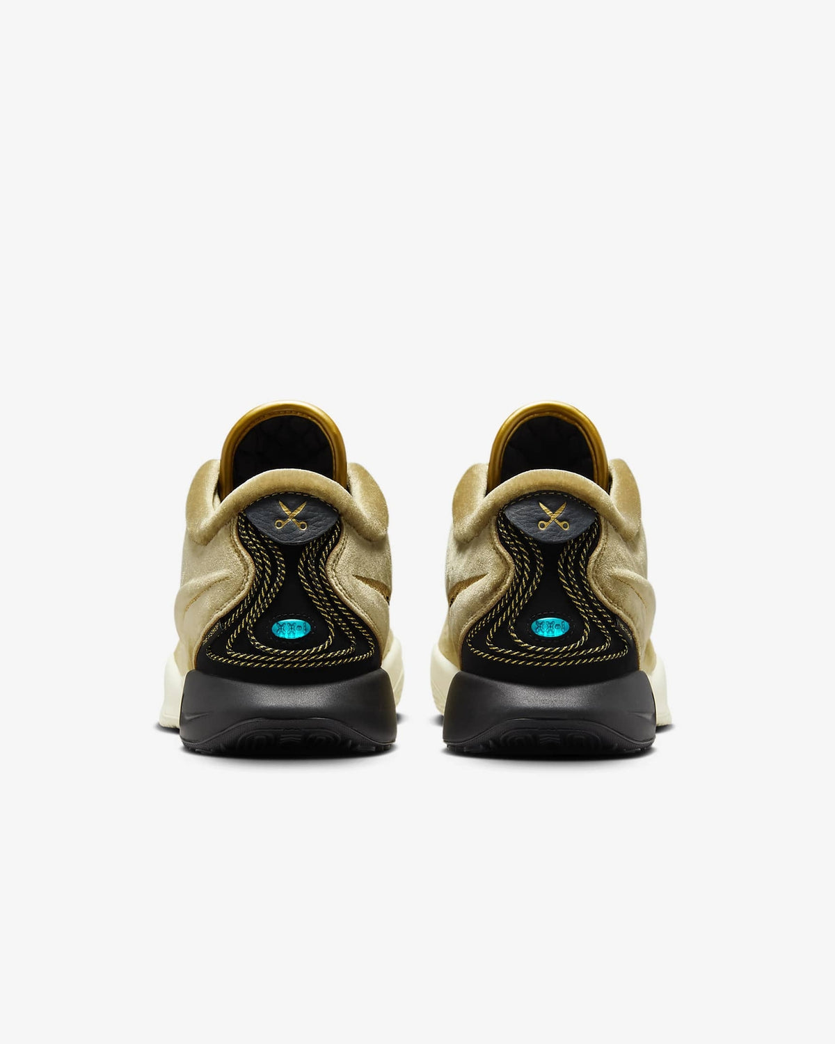 FZ7884-700 Nike LeBron 21 Metallic Gold Coconut Milk Aquamarine Black (Men's)