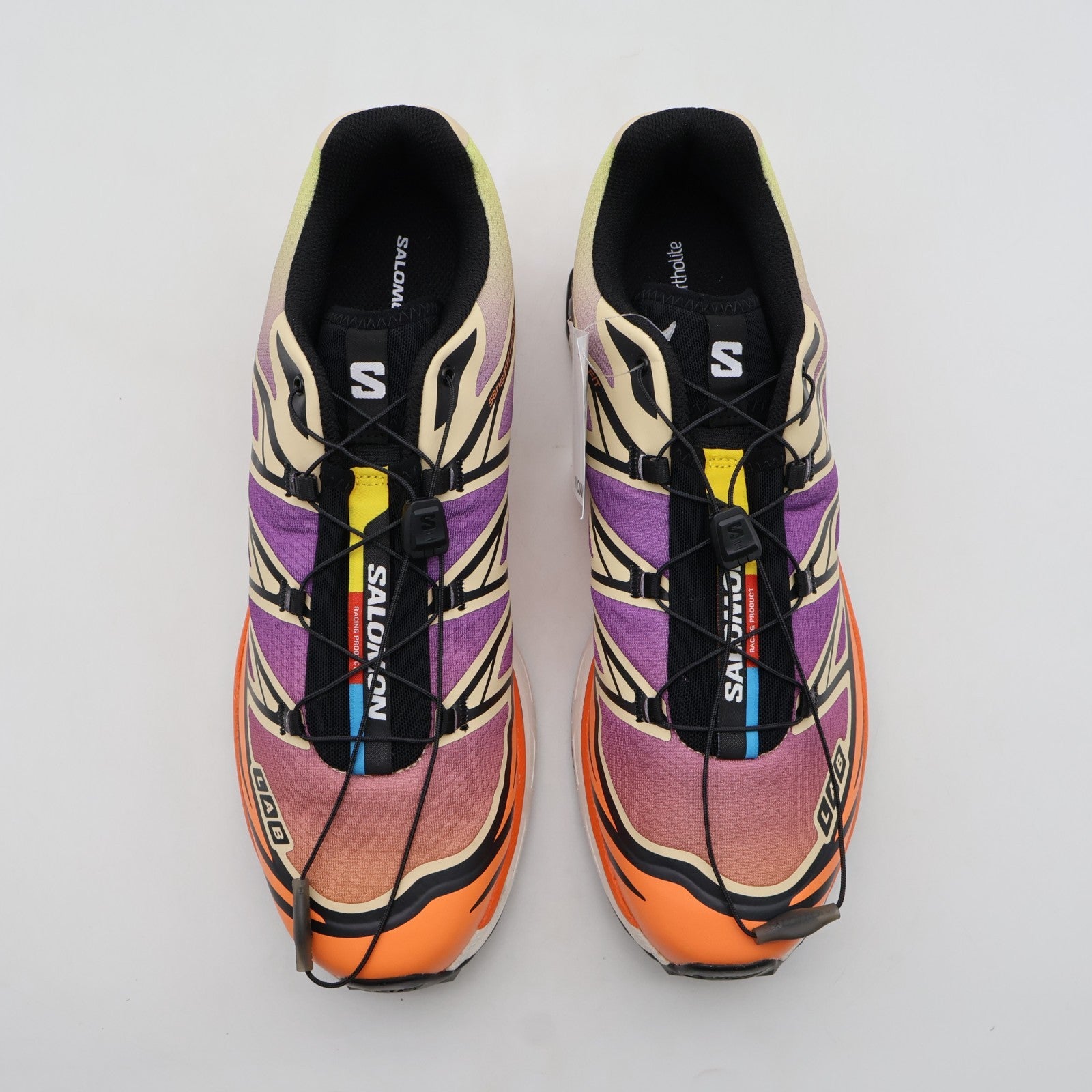 L49154300 Salomon XT-6 BLACK ALMOND CREAM DRAGON FIRE (Men's)