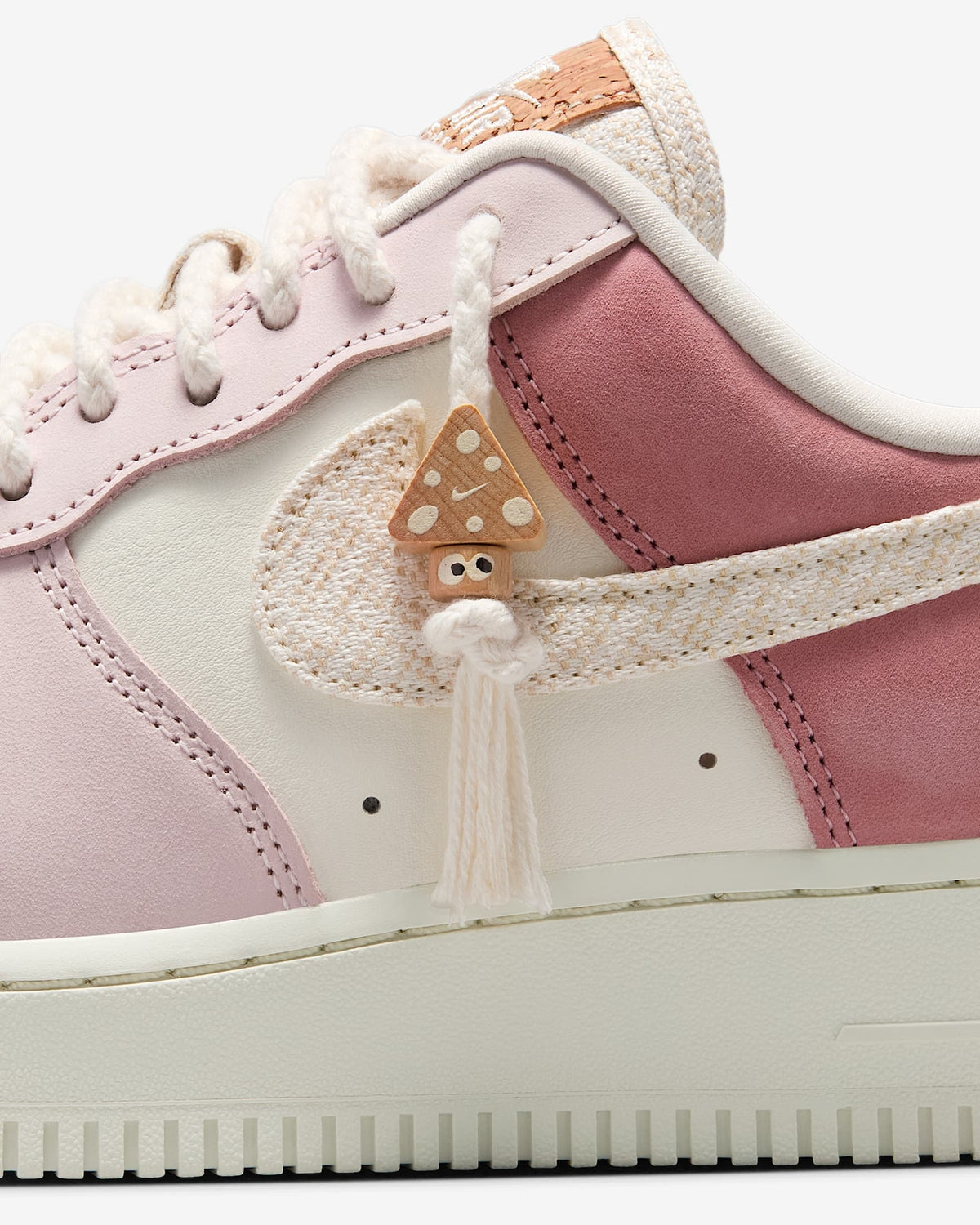 IB8874-111 Nike Air Force 1 Low Sail Sail Pearl Pink Sail (Women's)