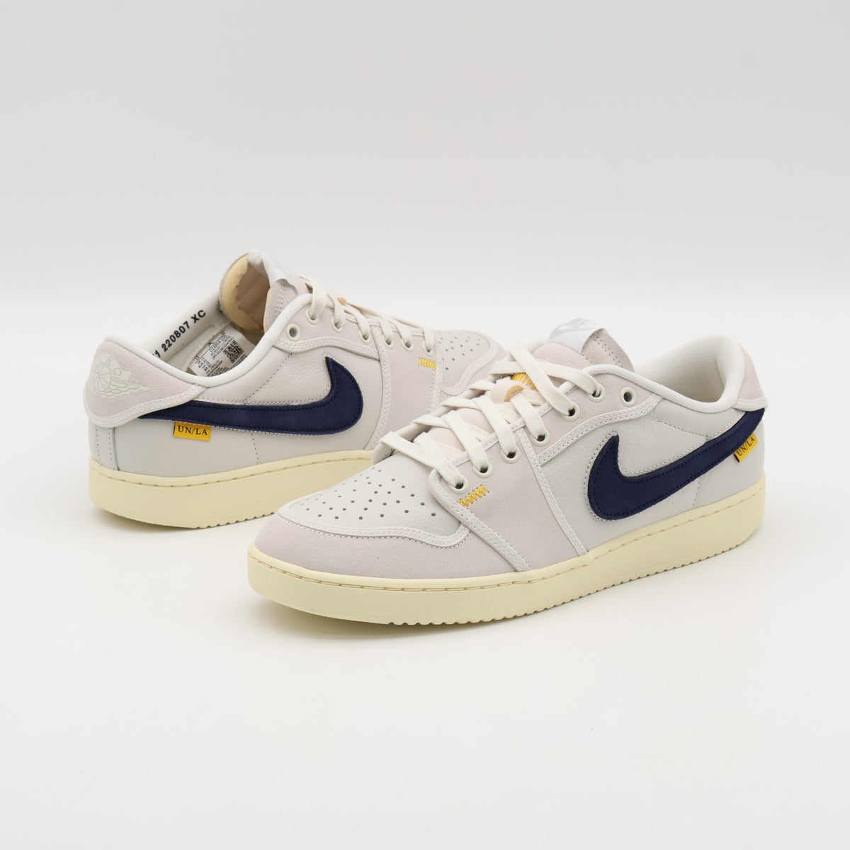 DZ4864-100 Union Nike Air Jordan AJKO 1 Low SP Sail Leather White Navy (Men's)