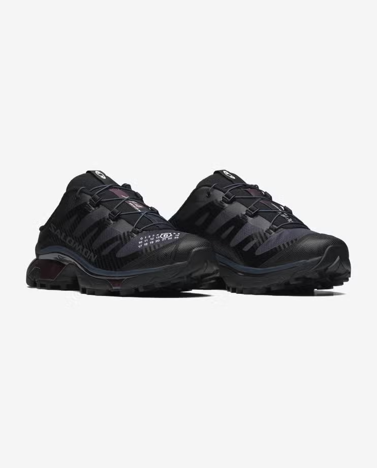 L49201100 MM6 Maison Margiela Salomon XT-4 Mule Black Nine Iron (Men's)