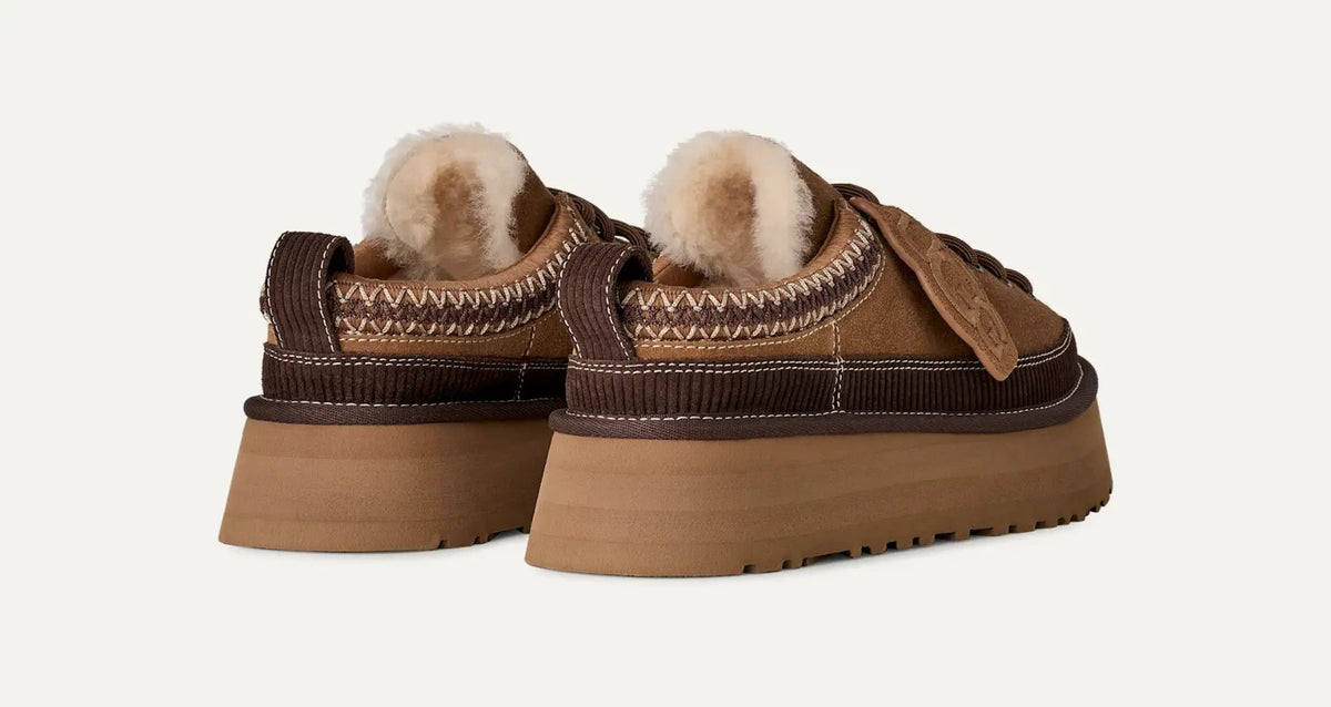 1180361-CHE UGG HERITAGE LACE-UP SLIPPER (Women's)
