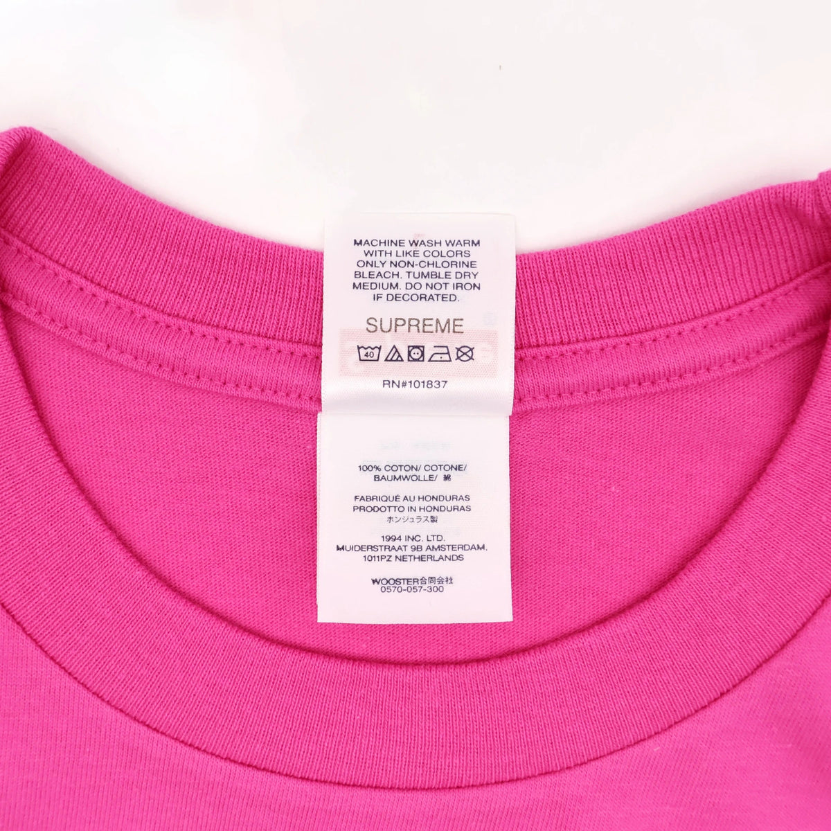 Supreme Mouse Tee Fuchsia