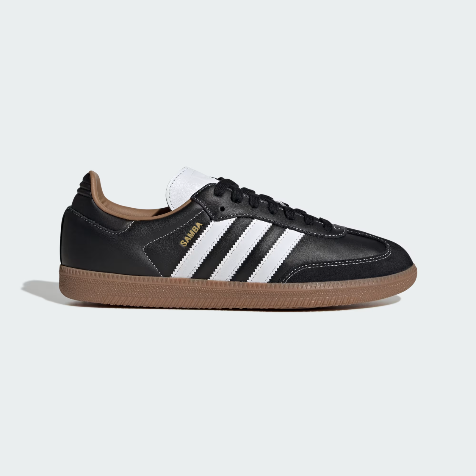 HQ7257 adidas Samba OG Core Black Cloud White Timber (ADAM ET ROPE) (Men's)