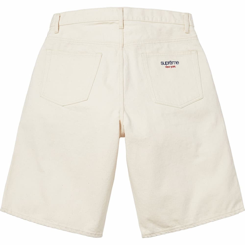 Supreme Baggy Selvedge Denim Short (26SS) Natural