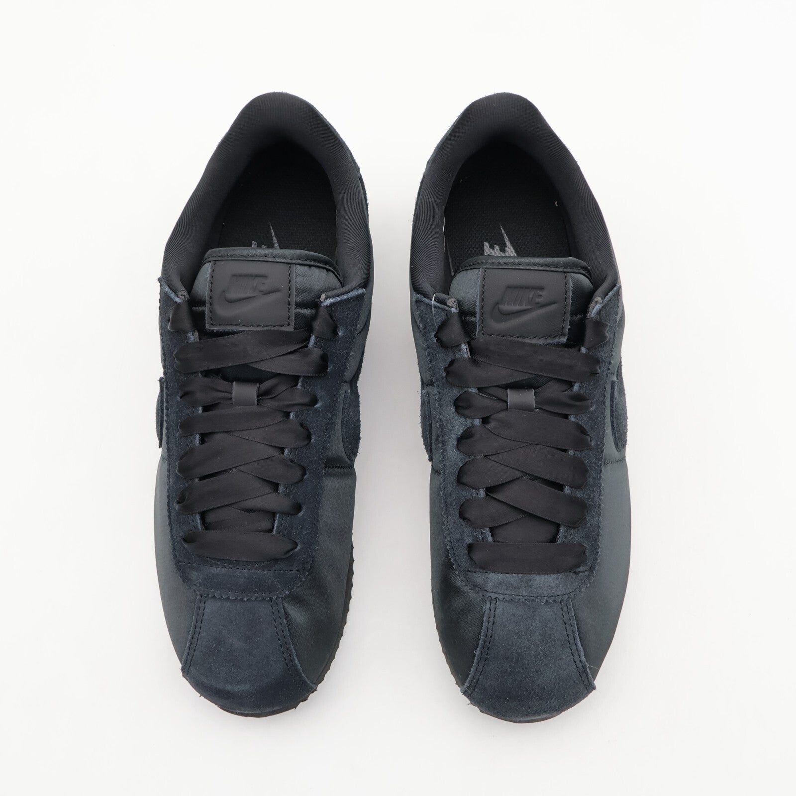 FV5420-002 Nike Women's Cortez Black Satin (Women's)