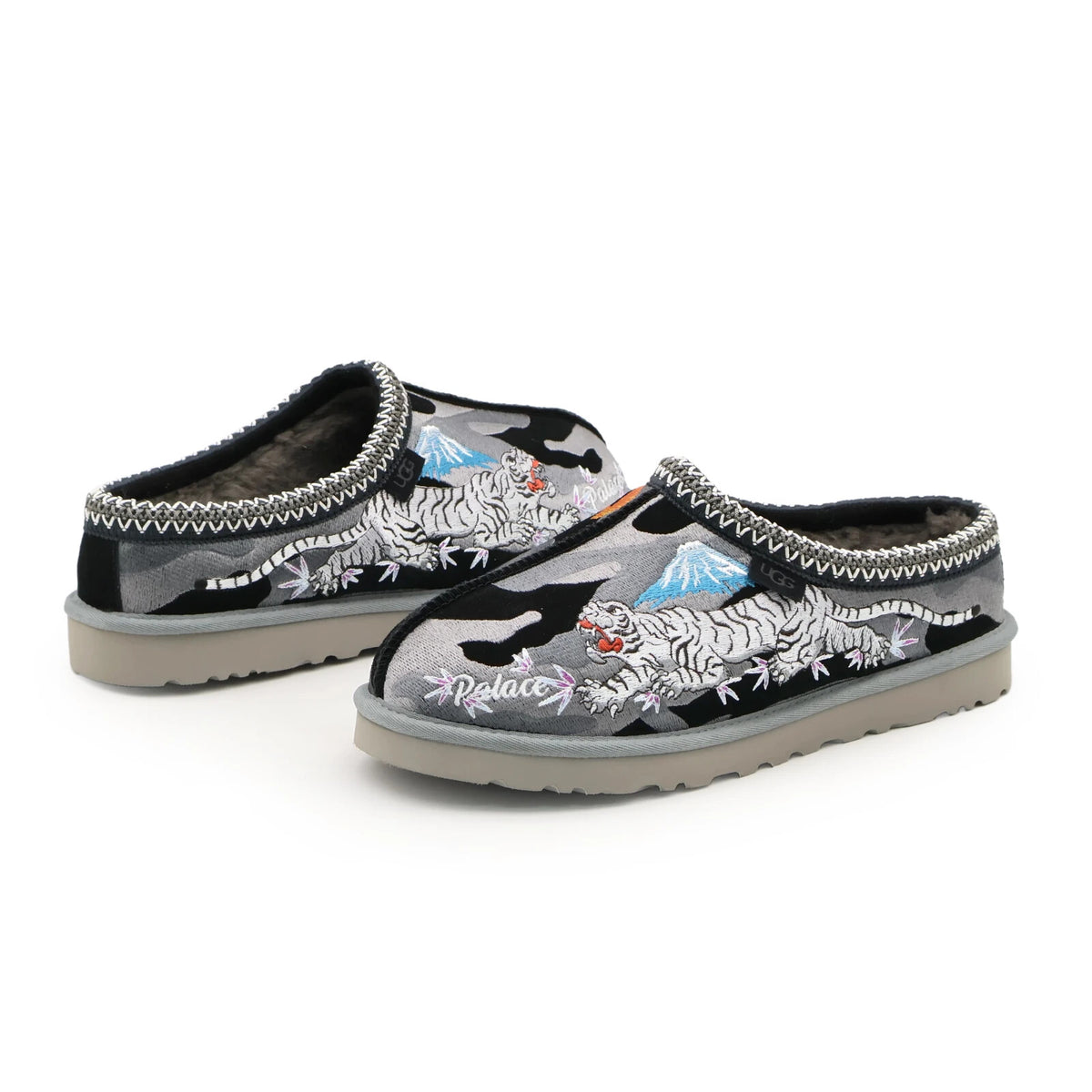 1172070-BKCA Palace UGG Tasman Slipper Burnt Camo Black (Men's)