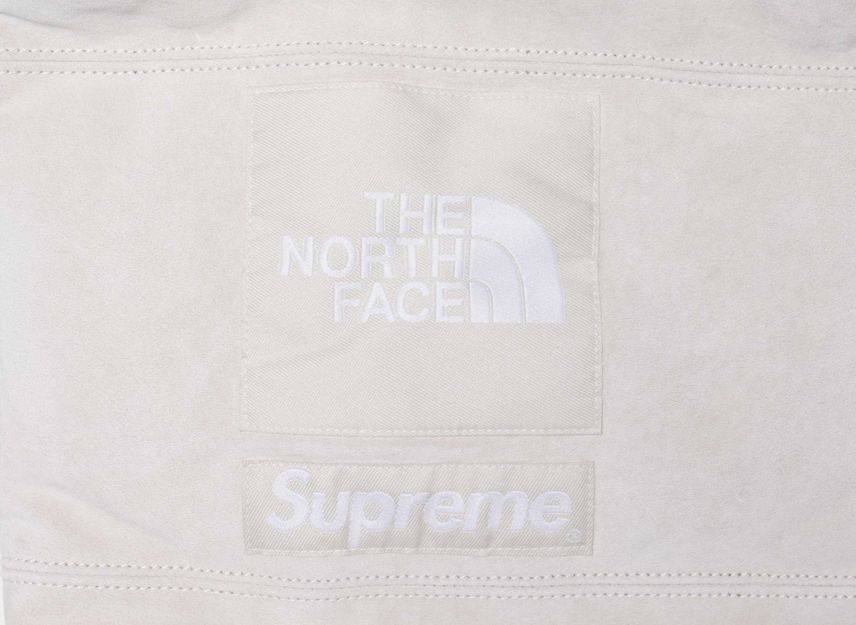 Supreme The North Face Suede Nuptse Jacket Stone