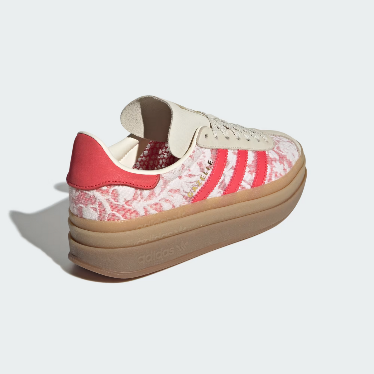 JR8885 Liberty London adidas Originals Gazelle Bold Better Scarlet (Women's)
