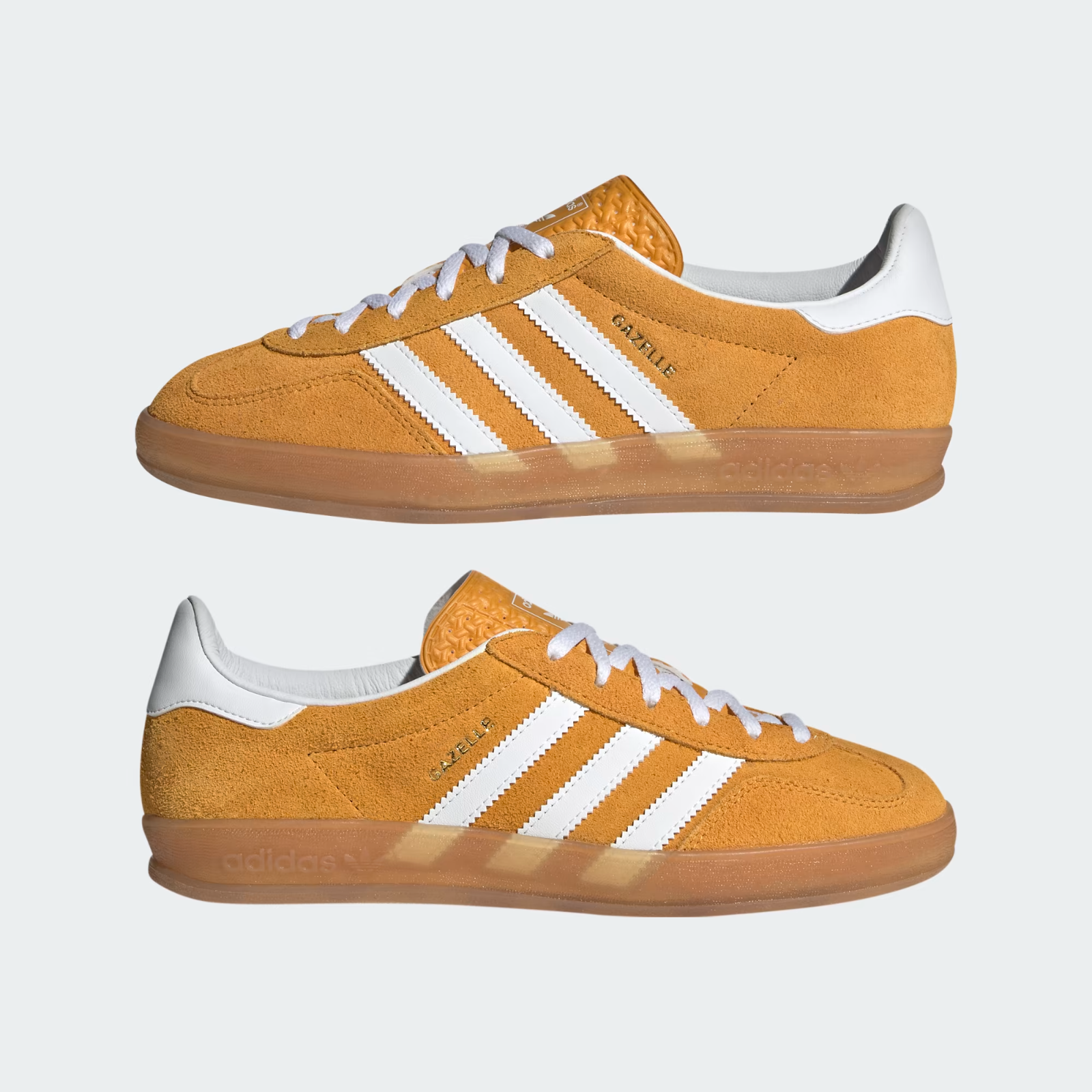 HQ8716 adidas Gazelle Indoor Yellow Cloud White (Women's)