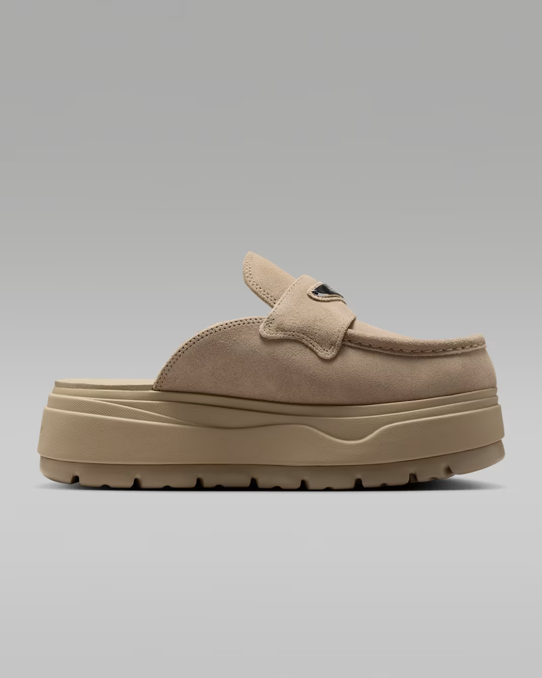HJ4292-200 Nike Air Jordan Mule Khaki Metallic Silver (Women's)