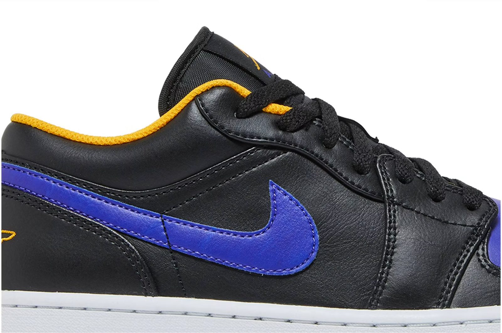 553558-075 Nike Air Jordan 1 Low "Lakers" (Men's)