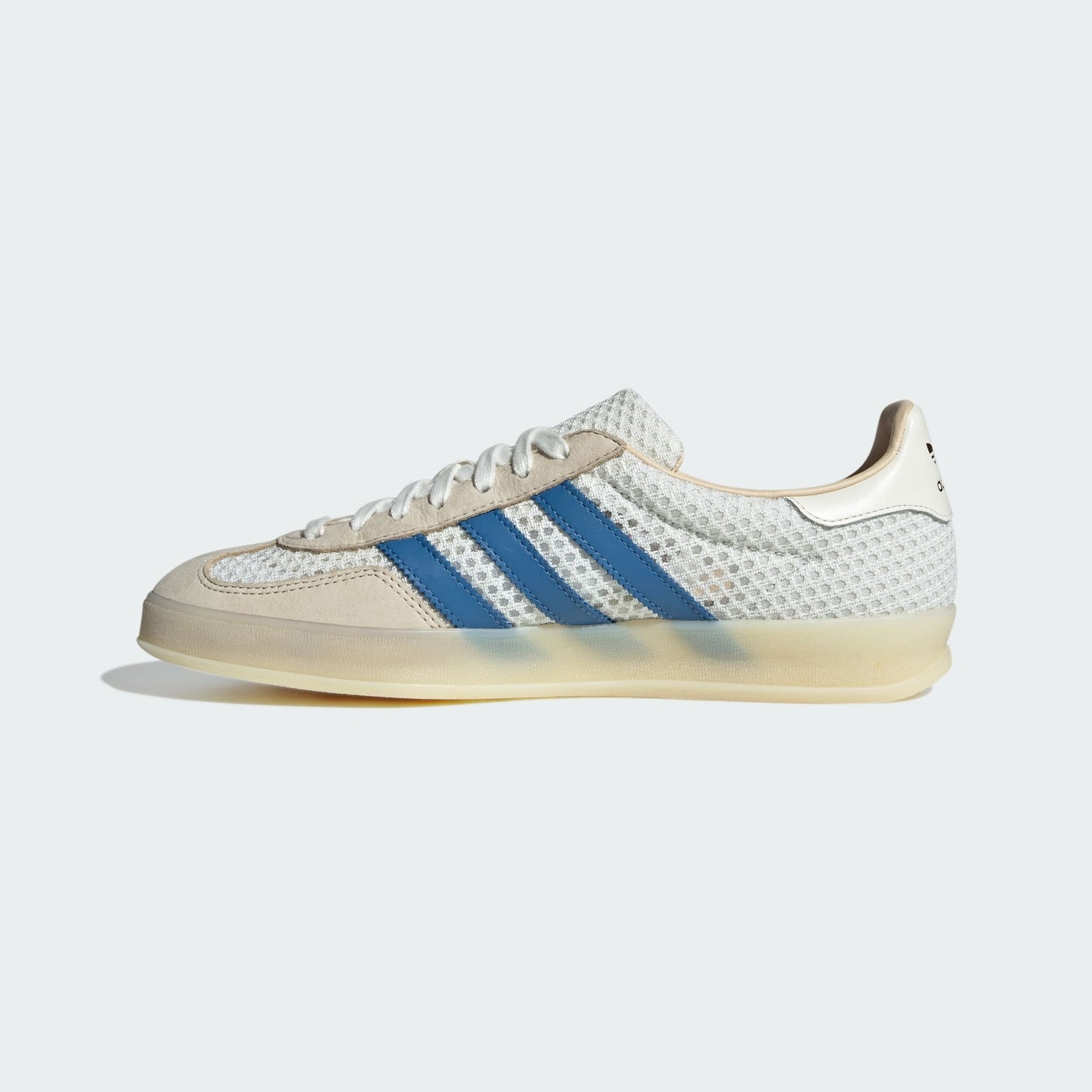 JH5419 adidas Originals Gazelle Indoor Off White Focus Blue Warm Vanilla (Men's)