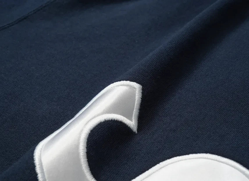Supreme Satin Applique Sweatpant (26SS) "Navy"
