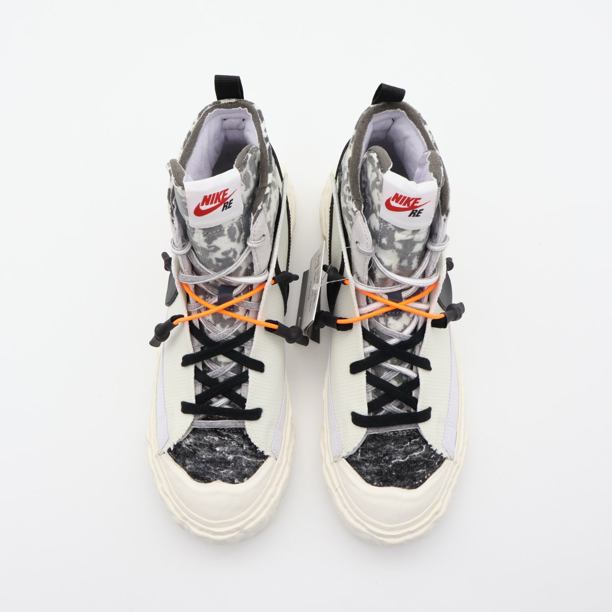 CZ3589-100 Nike Blazer Mid Readymade White Vast Grey Volt Total Orange (Men's)
