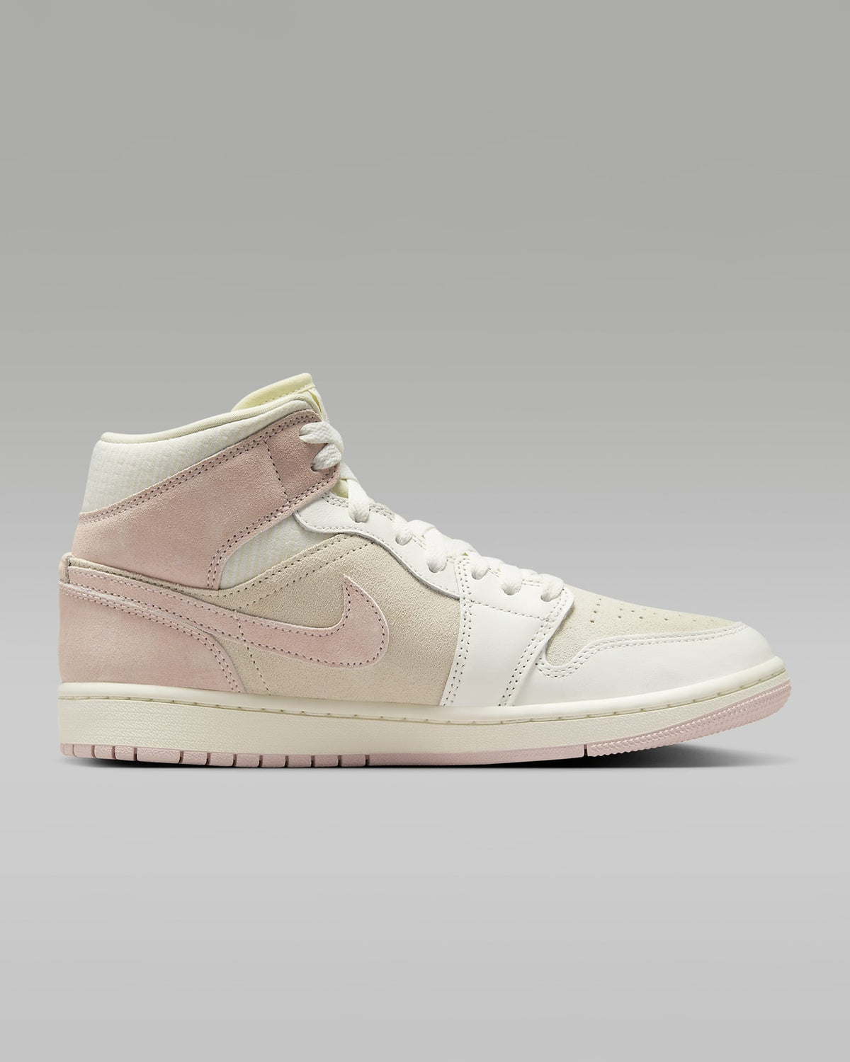 FQ1926-161 Nike Air Jordan 1 Mid SE Coconut Milk Sail Legend Pink (Women's)