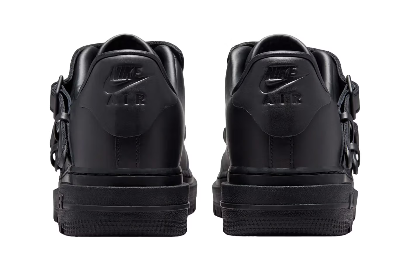 JA3822-010 Nike Air Force 1 Low Luxe "Black" (Unisex)