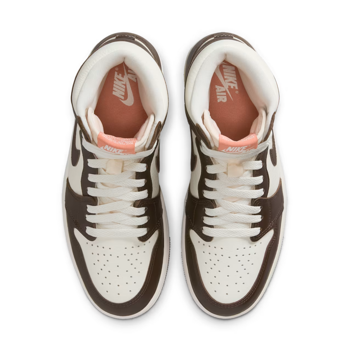 FD2596-200 Nike Air Jordan 1 High OG Baroque Brown Sail (Women's)