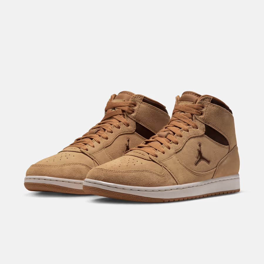 IQ5685-700 Nike Jordan Court Connect Mid "Wheat/Cacao Wow" (Men's)