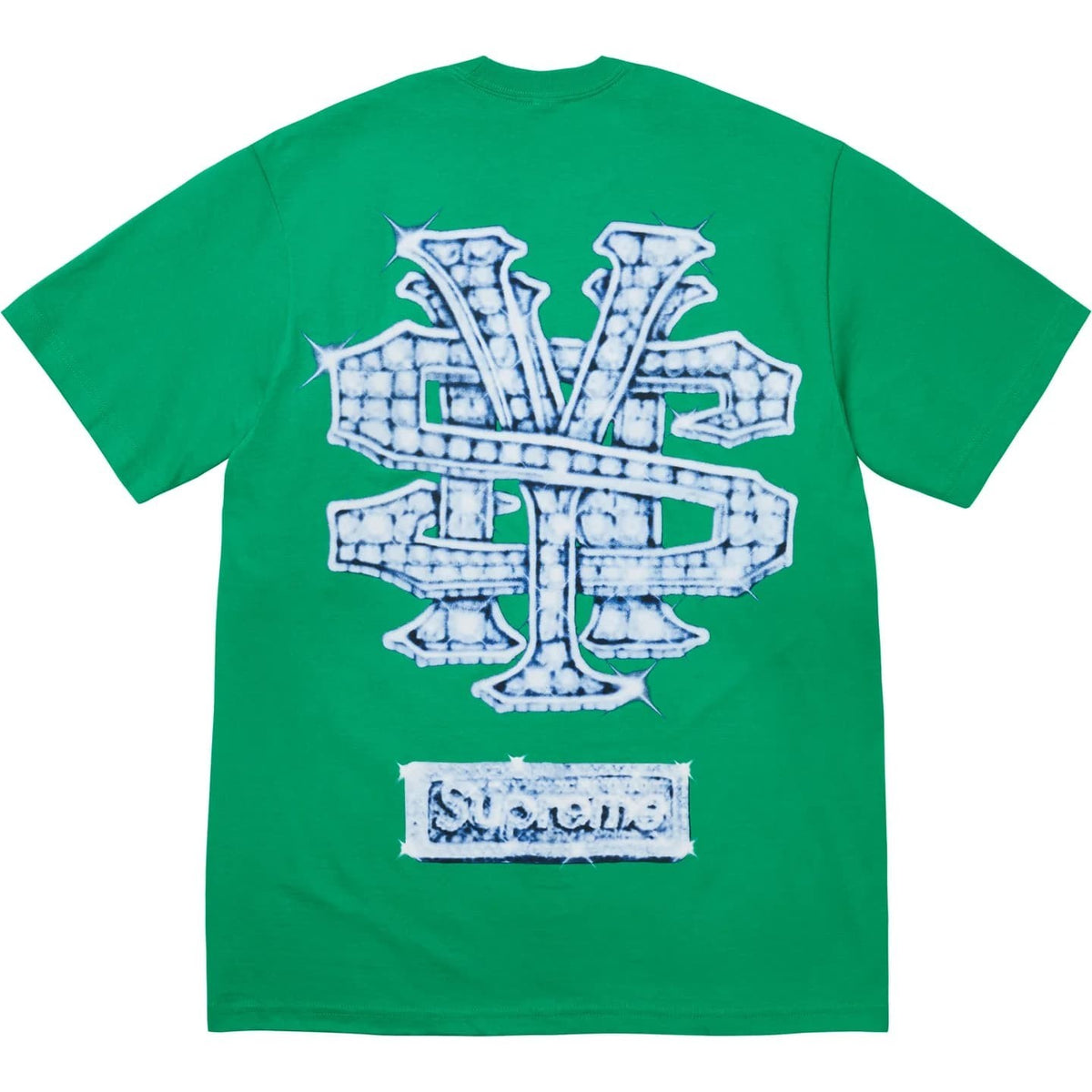 Supreme Snowman Tee Green