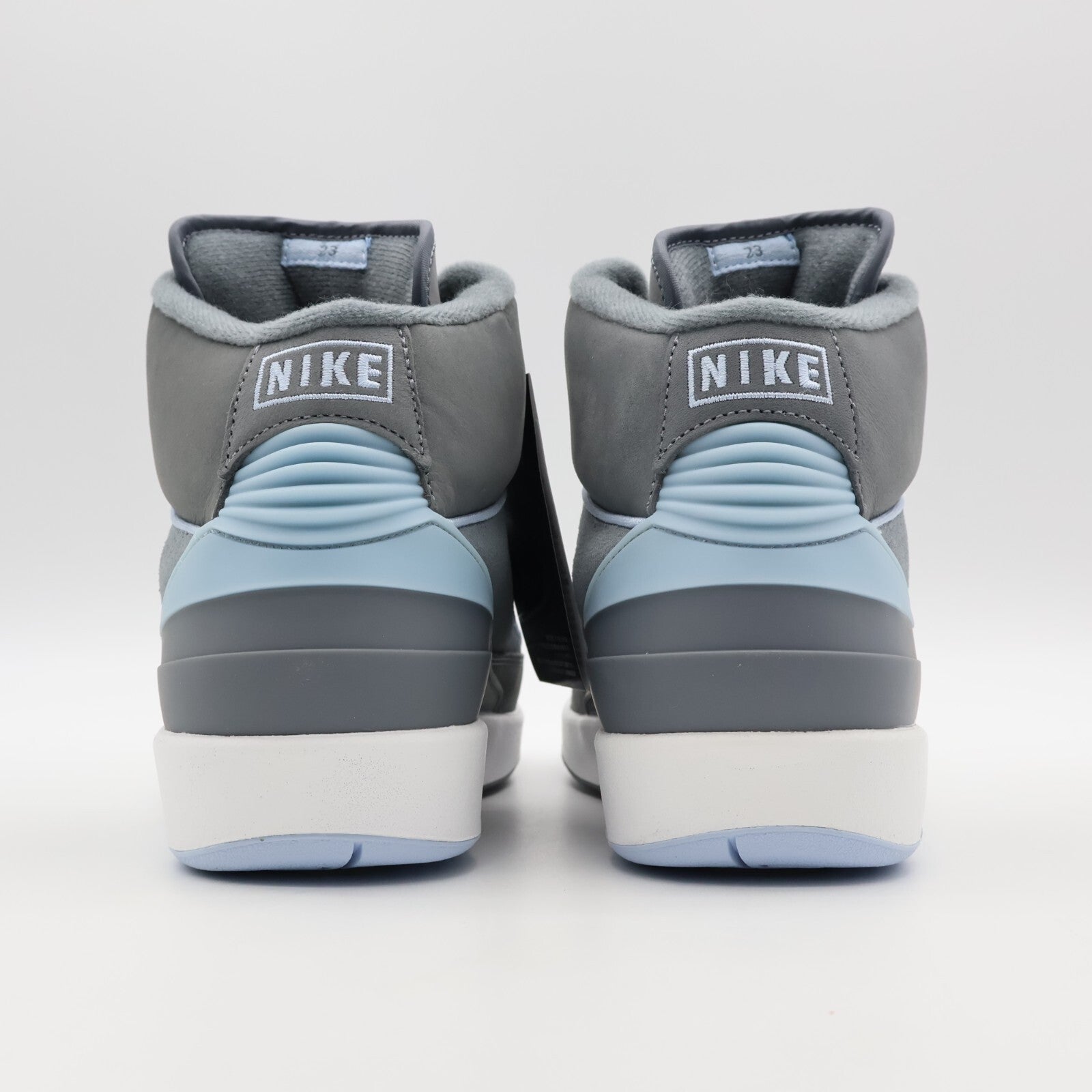 FB8871-041 Nike Air Jordan 2 Retro Cool Grey Ice Blue White (Womenâs)