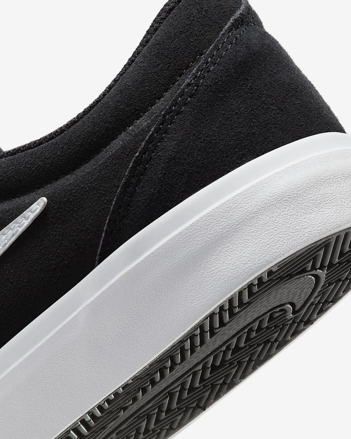 IB2750-001 Nike Charge Suede Black Black White (Men's)