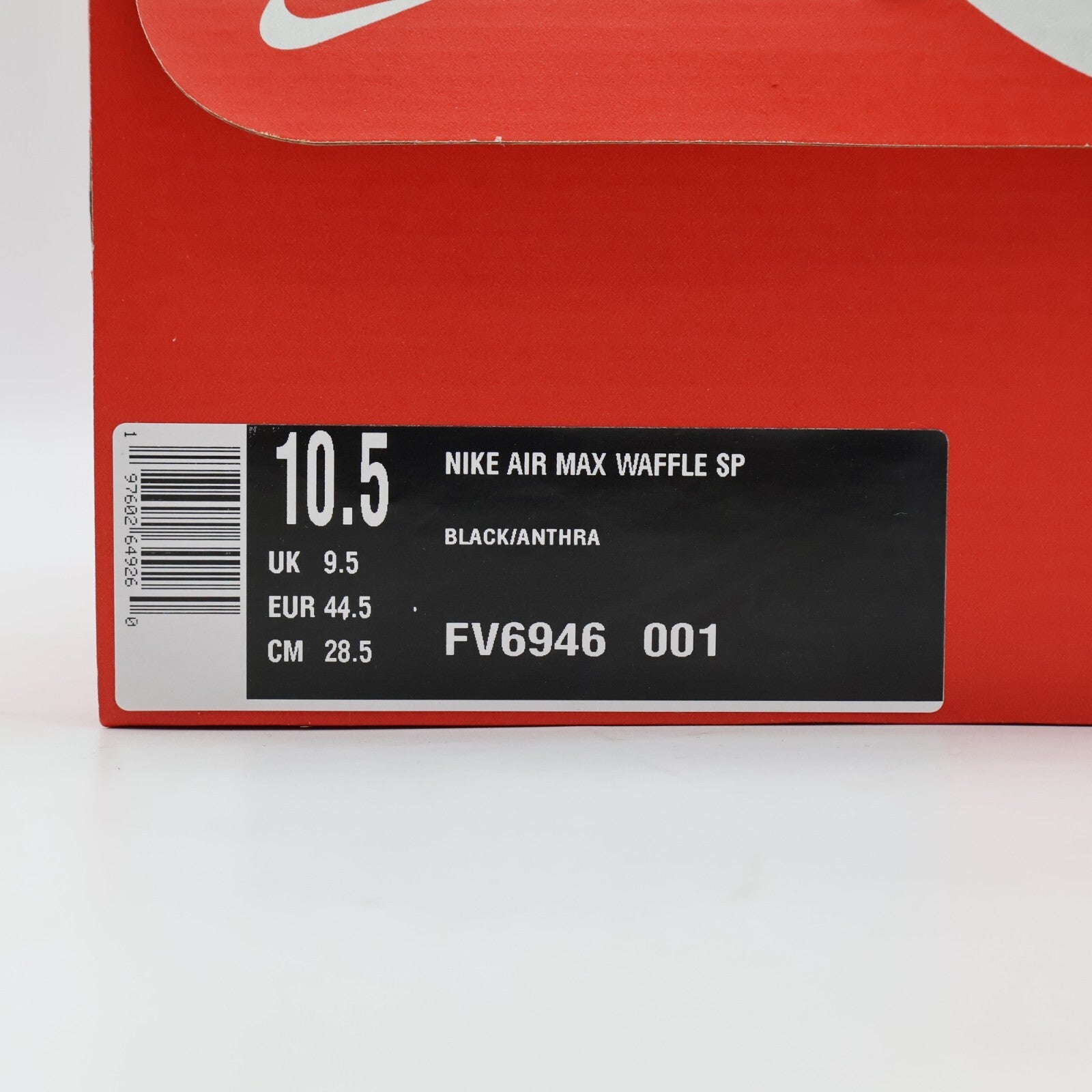 FV6946-001 Nike Air Max Waffle Racer SP Triple Black (Men's)