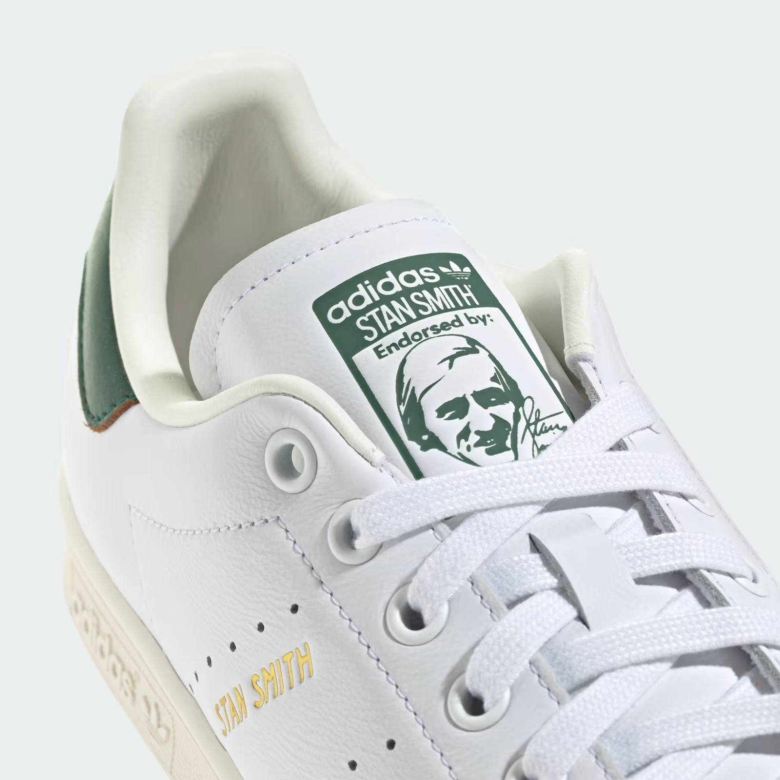 JH9704 adidas Stan Smith "Cloud White/Collegiate Green" (Men's)
