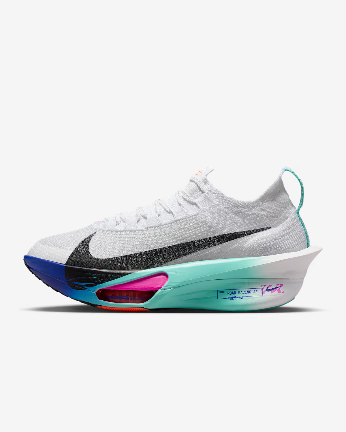 FD8315-104 Nike Alphafly 3 White Hyper Turquoise Concord Black (Women's)