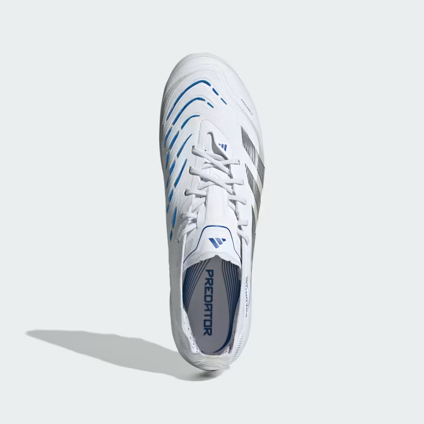 JP9809 adidas Predator Elite HG AG Cloud White Silver Metallic Bright (Men's)