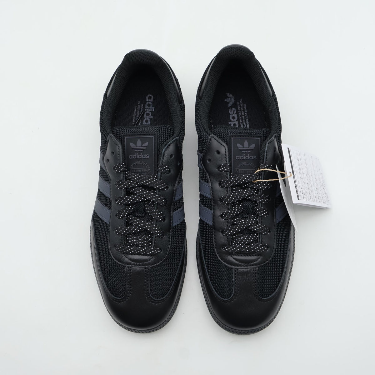 JR0901 adidas Originals Samba OG Core Black Carbon Silver Metallic (Men's)