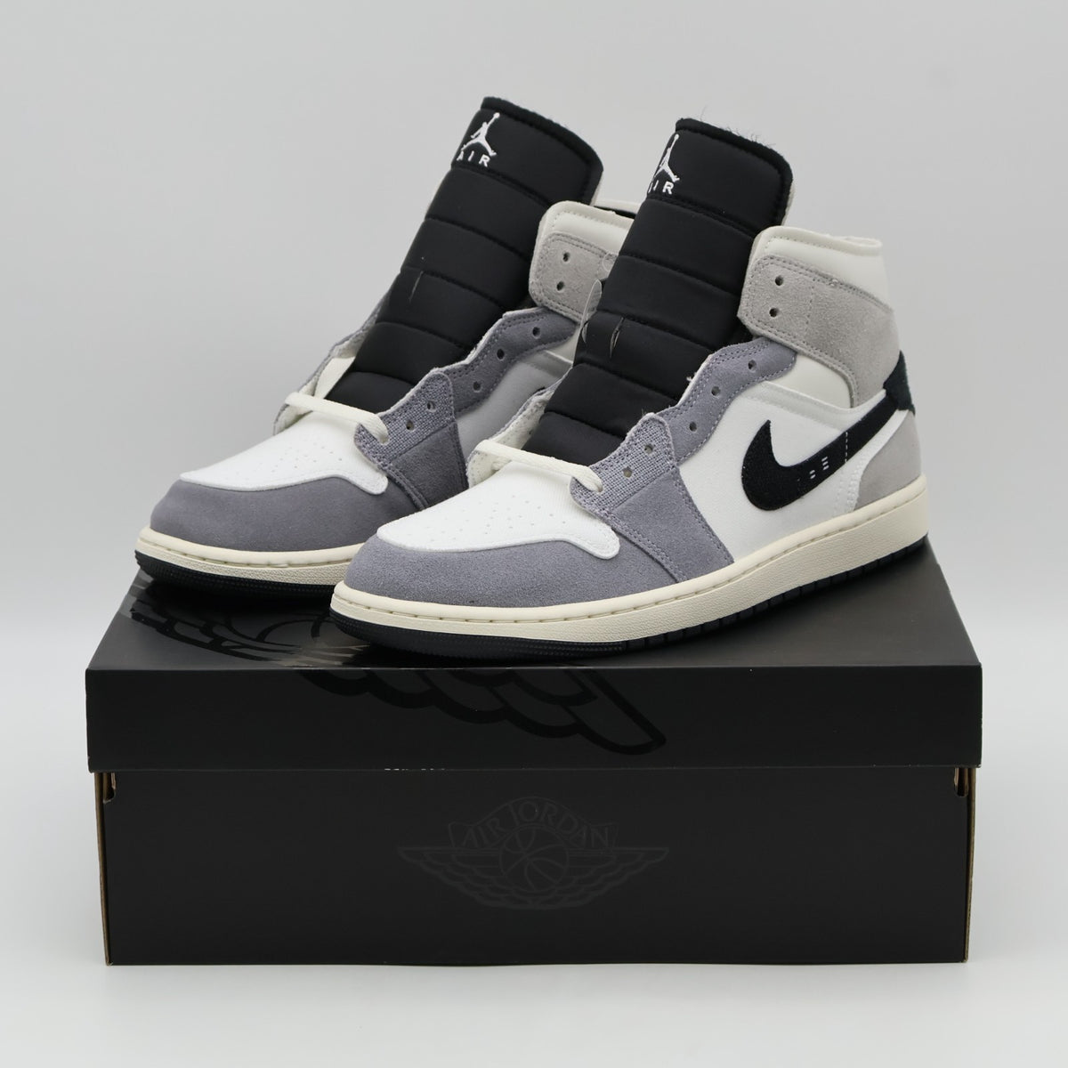 DZ4136-002 Nike Air Jordan 1 Mid SE Craft Cement Grey