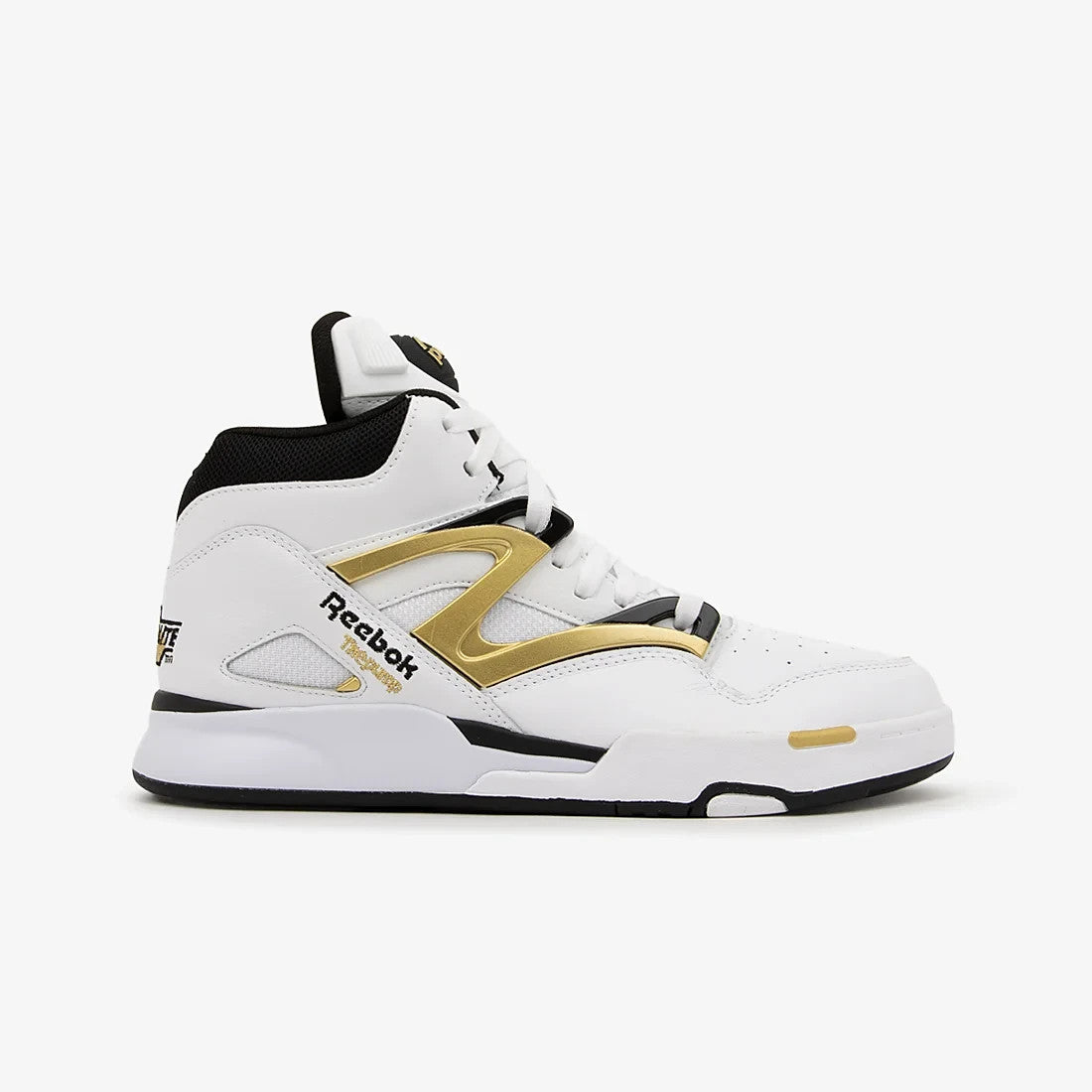 100255529 Reebok Pump Omni Zone 2 White Metallic Gold (Men's)