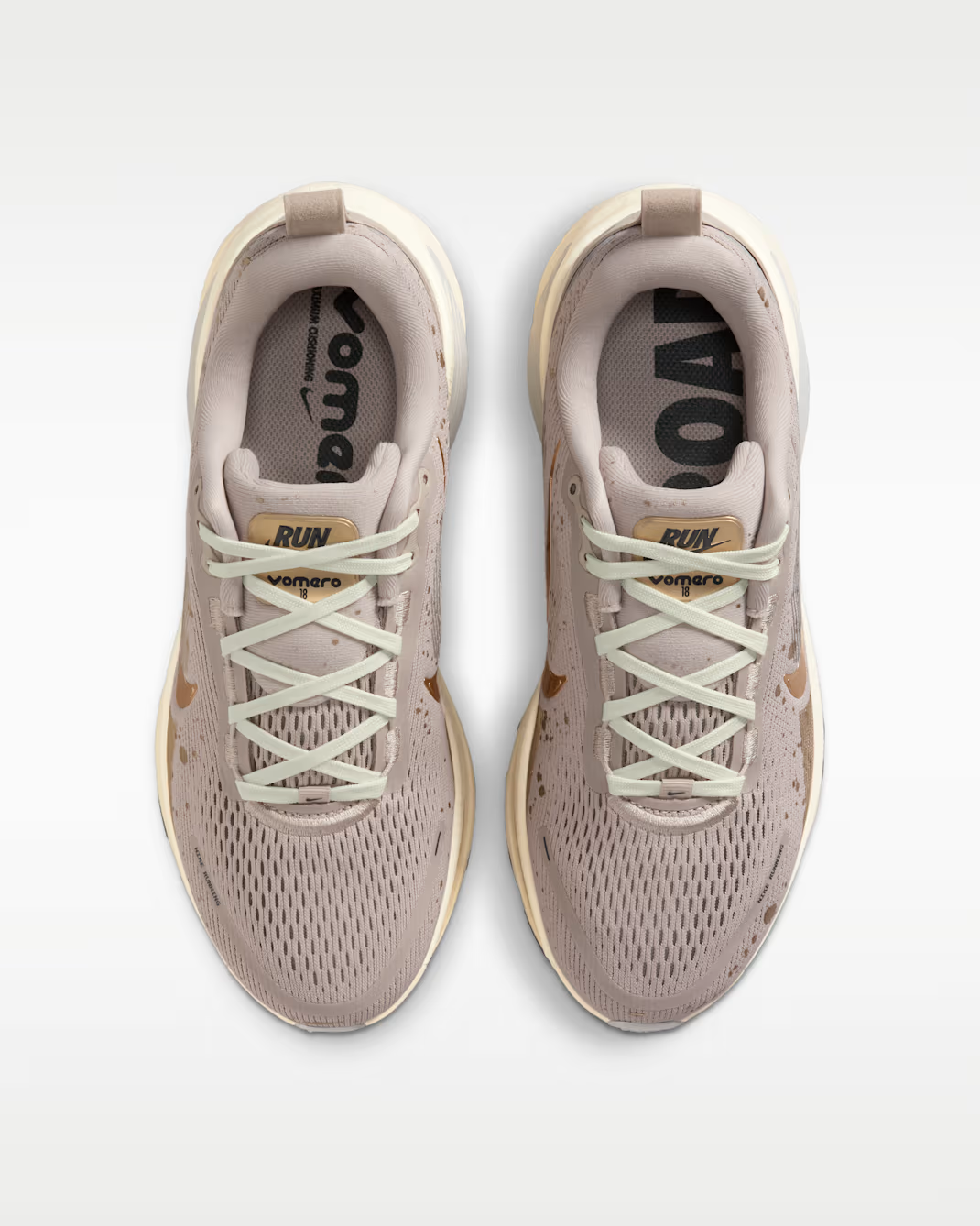 IF4463-200 Nike Vomero 18 SE Cream 2 Coconut Milk Light Smoke Grey (Women's)