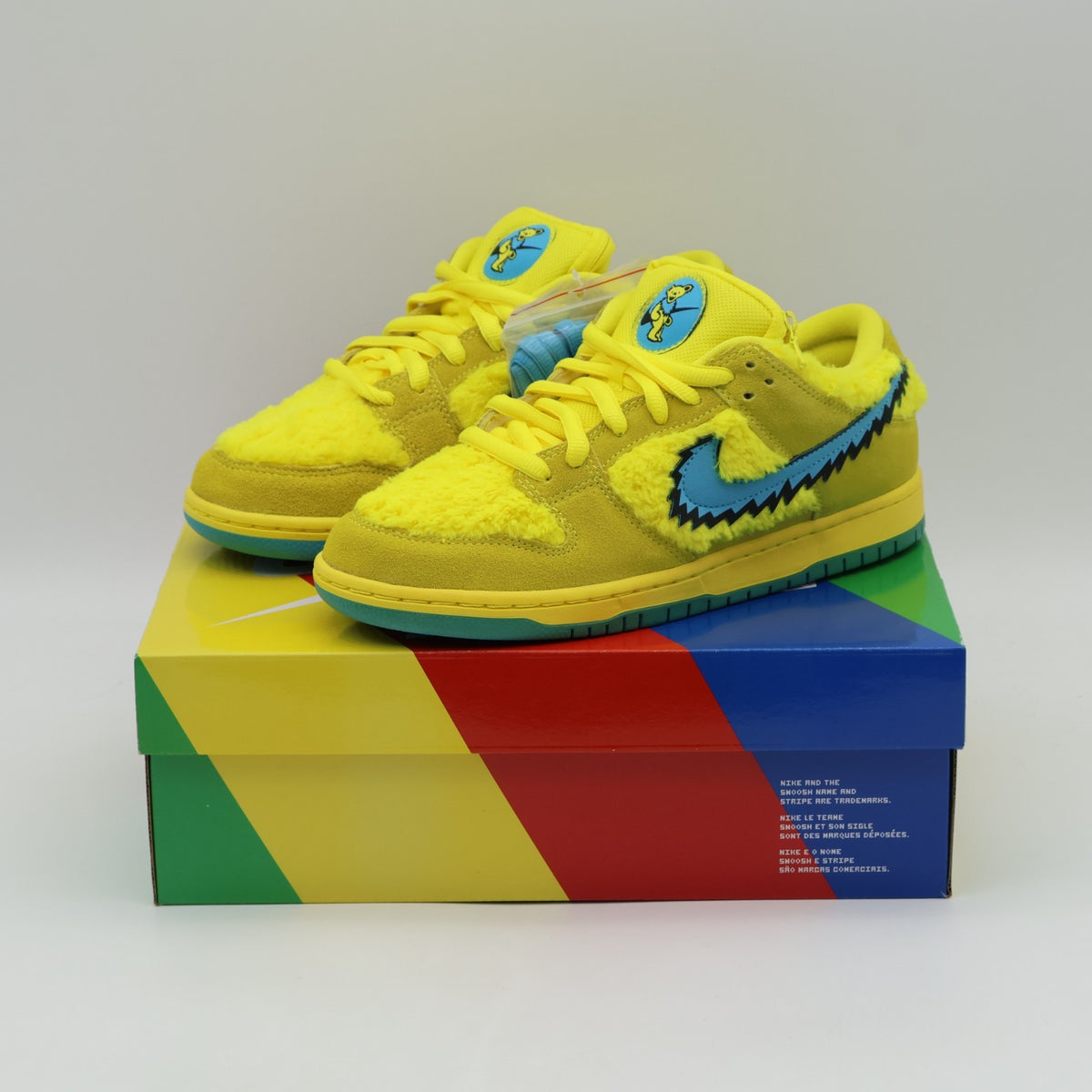 CJ5378-700 Grateful Dead Ã Nike SB Dunk Low "Yellow Bear" (Men's)