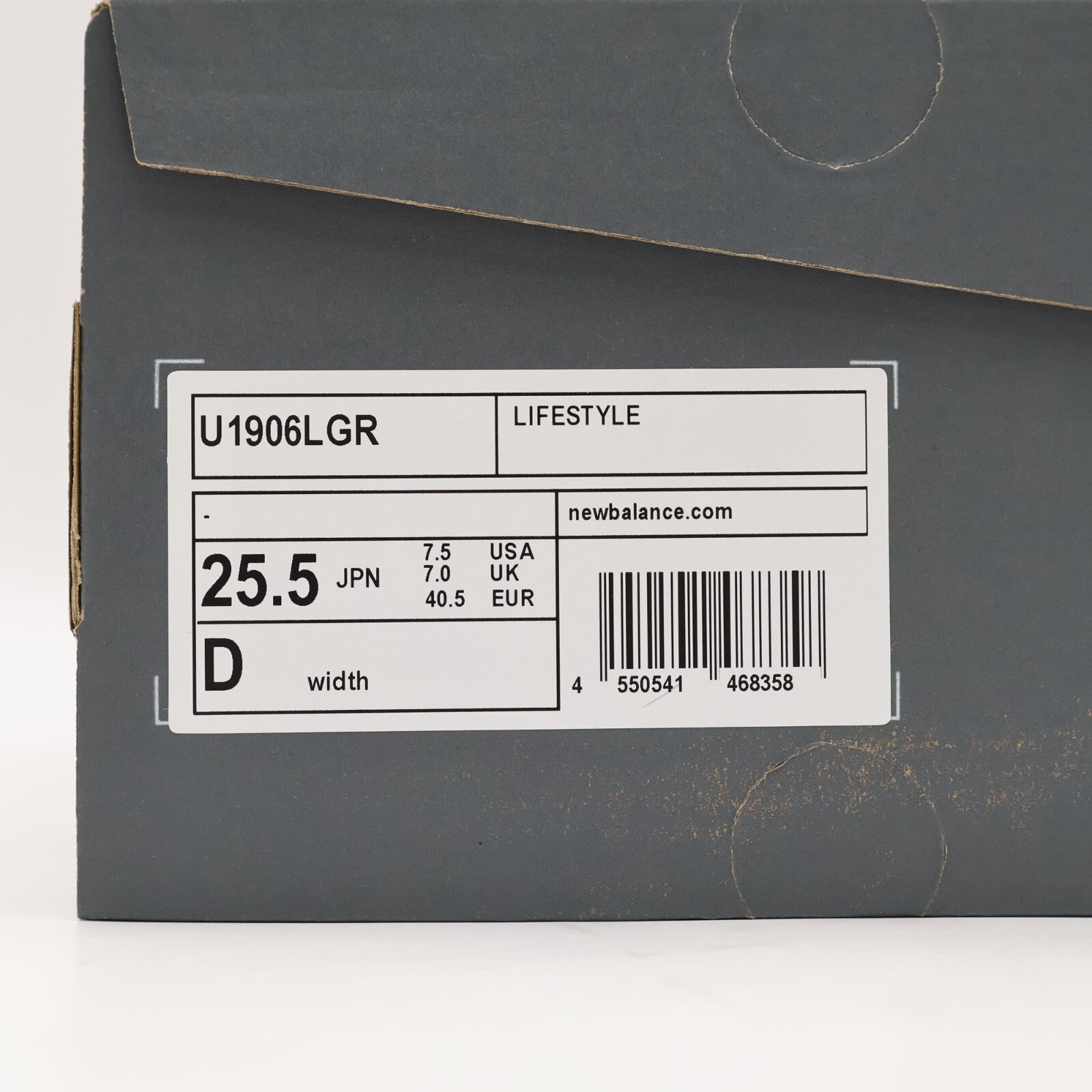 U1906LGR New Balance 1906L Raincloud White (Men's)