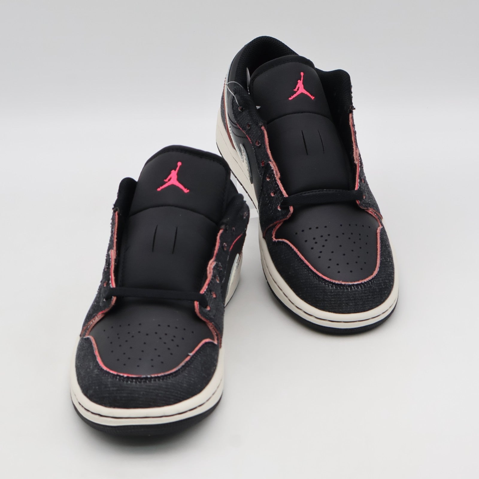 IR0842-010 Nike Air Jordan 1 Low Black Denim (Men's)