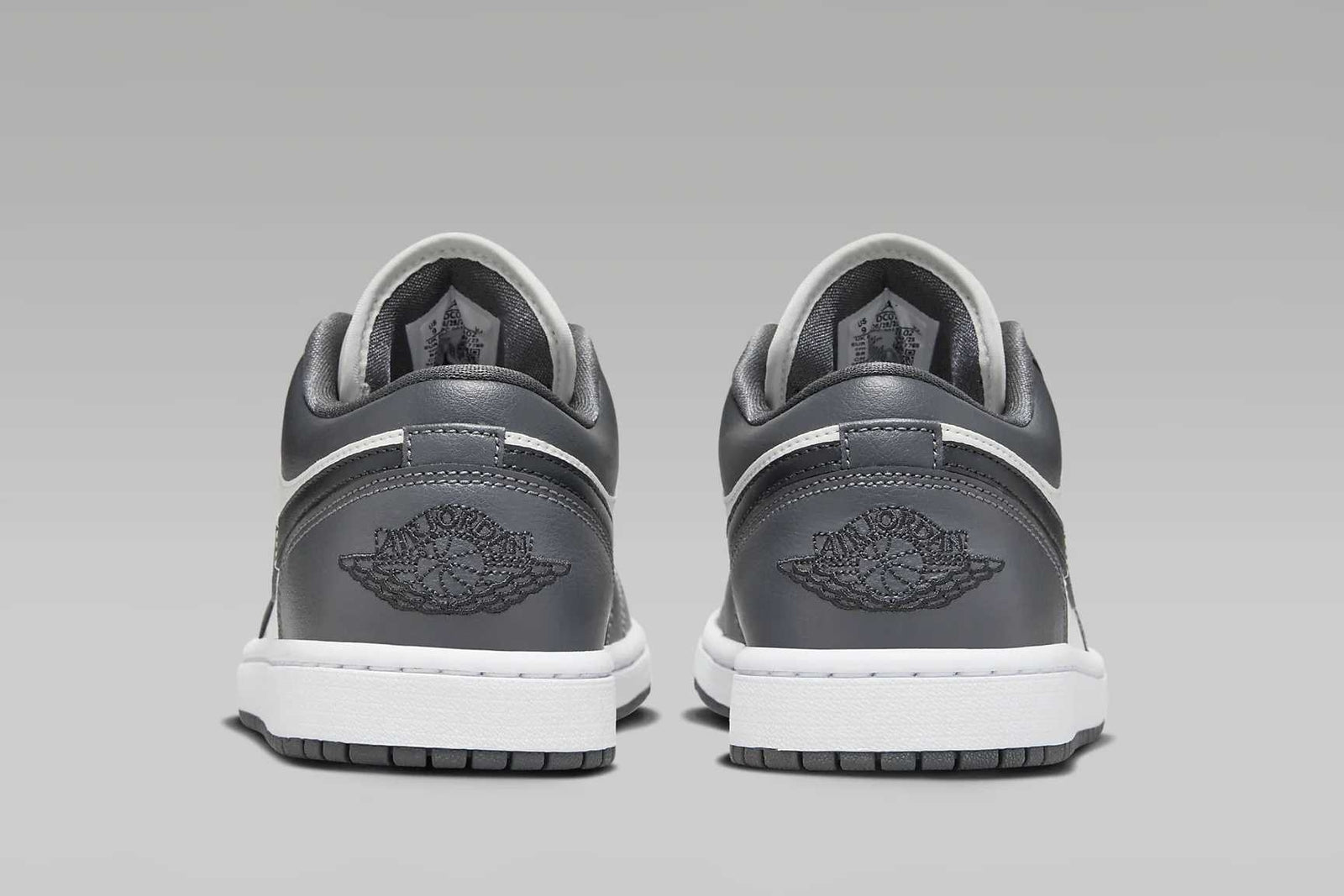 DC0774-102 Nike Air Jordan 1 Low Dark Grey (Women's)