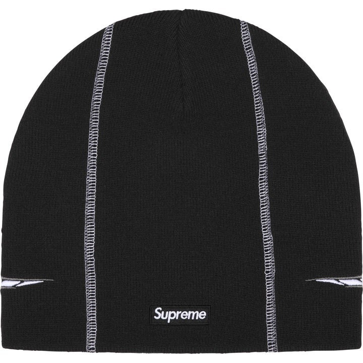 Supreme Racing Panel Beanie Black