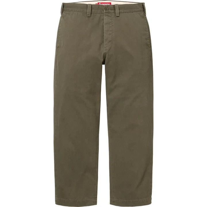 Supreme Chino Pant (25FW) Olive