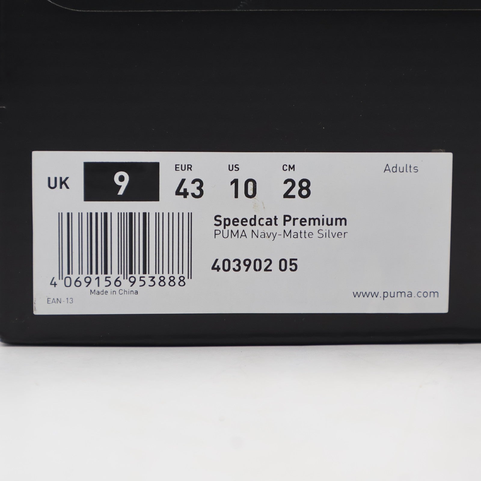 403902-05 Puma Speedcat Premium PUMA Navy Matte Silver (Men's)