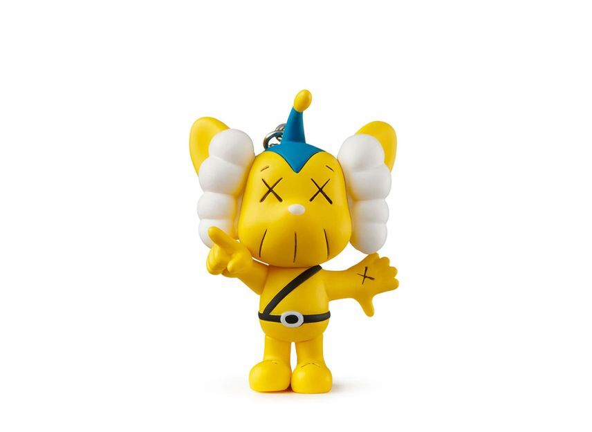 KAWS JPP KEYHOLDER Yellow
